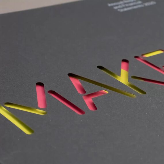 Die Cut Document Design