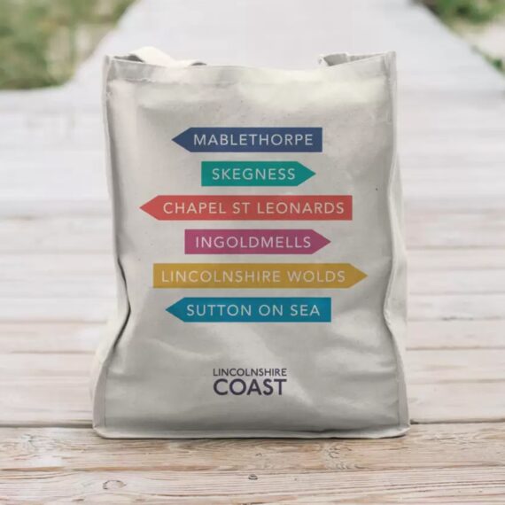 Lincolnshire Coast Tote Bag Design